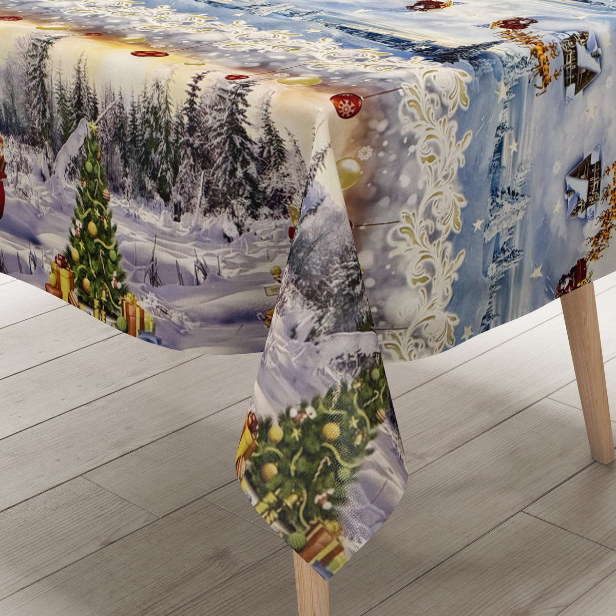 Wachstuch Rolle SONDERPOSTEN Weihnachten Winter 133A Rollenware –