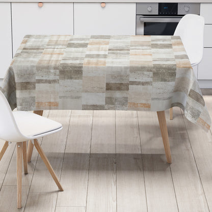 Wachstuch Tischdecke Vintage used-optik