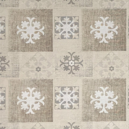 Wachstuch Tischdecke Ornamente beige