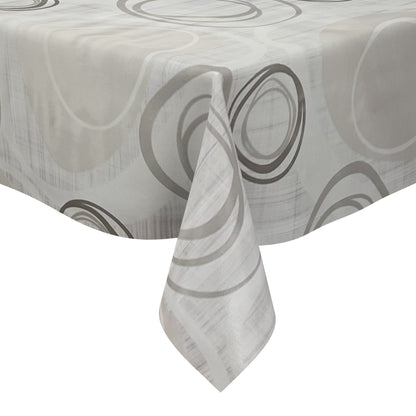 Nappe toile cirée vendue au mètre 01301-00 Pâques Lapin de Pâques Tulipes carrée ronde ovale