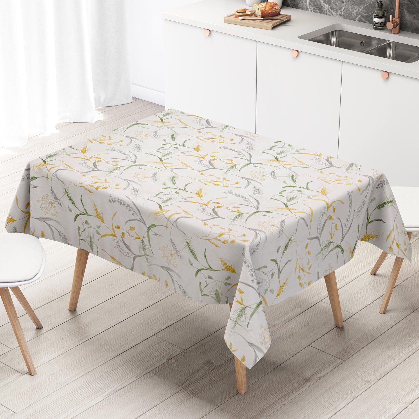 Wachstuch Tischdecke Getreide