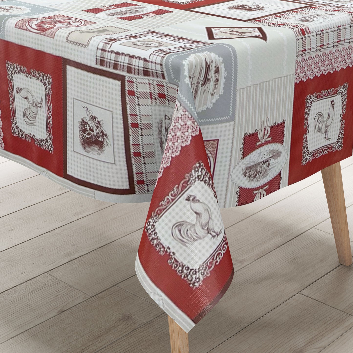 Rouleau de toile cirée ARTICLE SPÉCIAL Chicken Country House B3892-01 Rouleau de marchandises