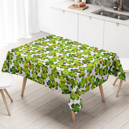 Wachstuchrolle Meterware Rollenware B3907-01 Kleeblätter Marienkäfer Klee