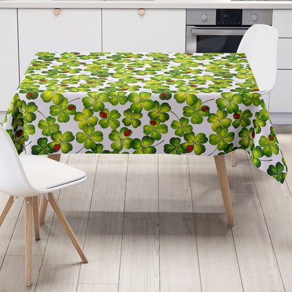 Wachstuchrolle Meterware Rollenware B3907-01 Kleeblätter Marienkäfer Klee