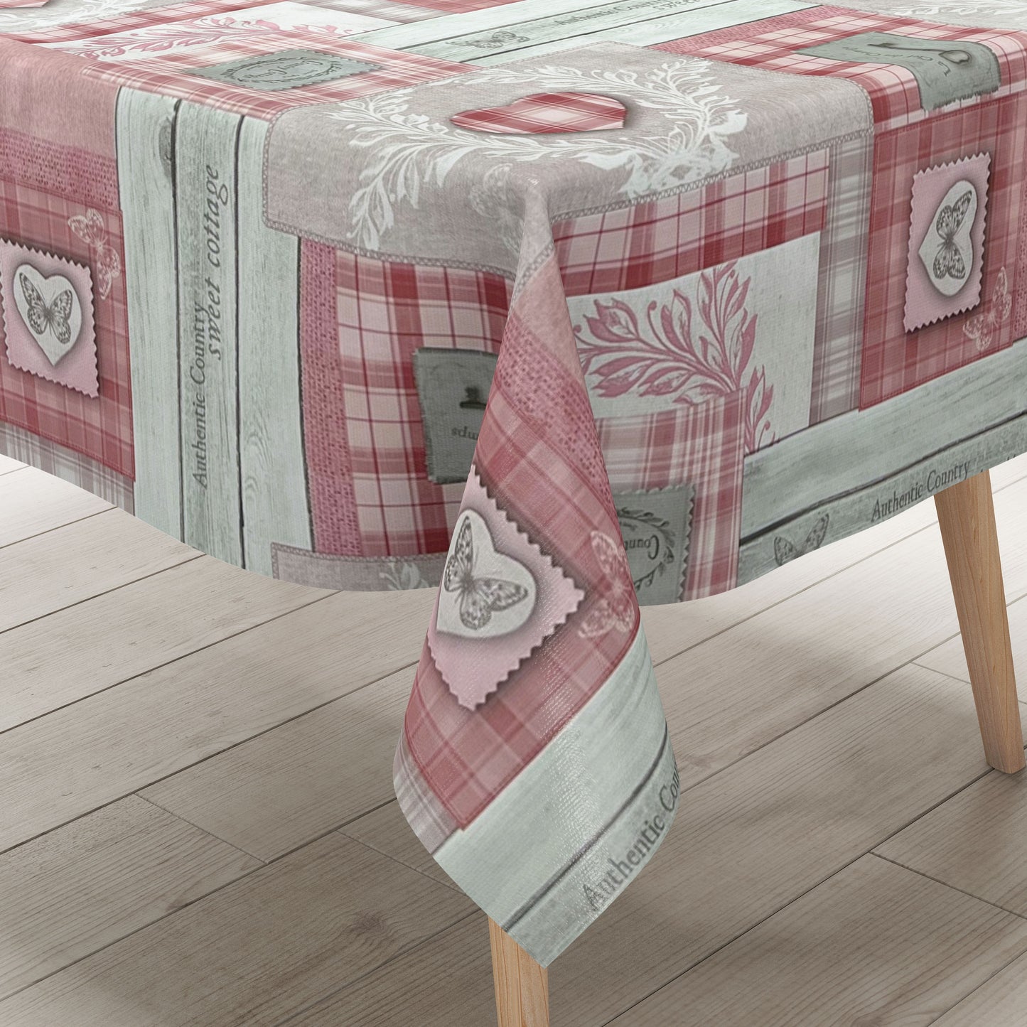 Rouleau de toile cirée ARTICLE SPÉCIAL Hearts Country House B4019-01 Rouleau de marchandises