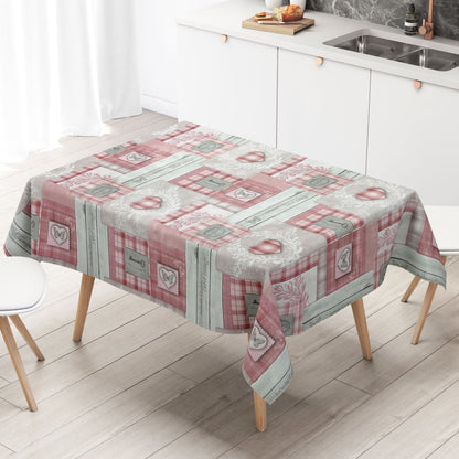 Rouleau de toile cirée ARTICLE SPÉCIAL Hearts Country House B4019-01 Rouleau de marchandises