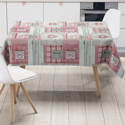 Rouleau de toile cirée ARTICLE SPÉCIAL Hearts Country House B4019-01 Rouleau de marchandises