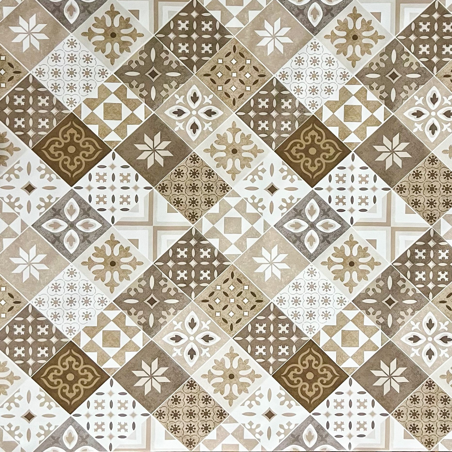 Wachstuch Tischdecke Mosaik Übergröße