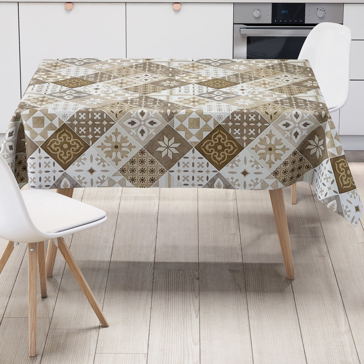 Wachstuch Tischdecke Mosaik Übergröße