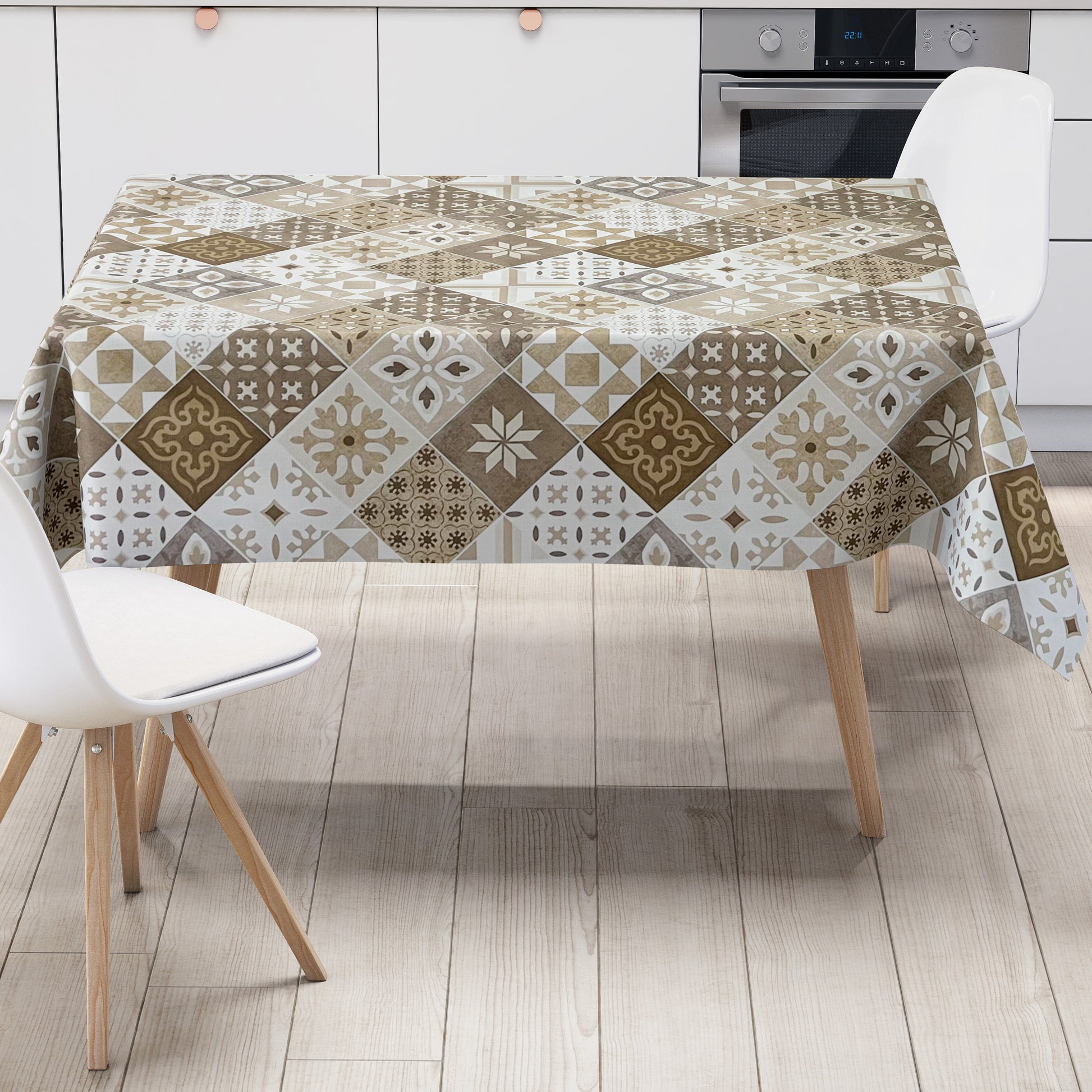 Wachstuch Tischdecke Mosaik Übergröße