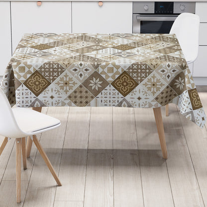 Wachstuch Tischdecke Mosaik Übergröße