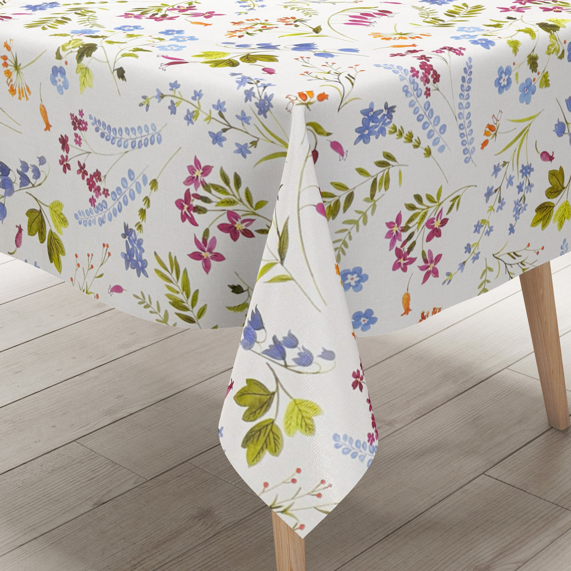 Wachstuch Tischdecke Blumenwiese