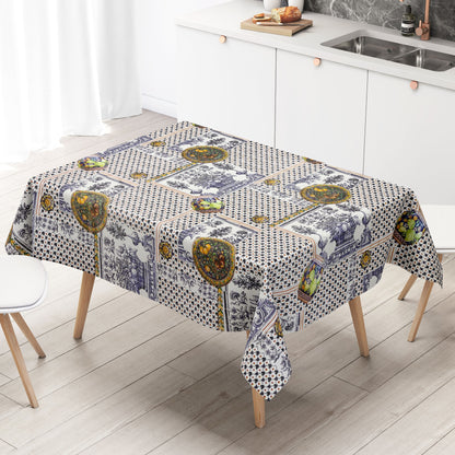 Rouleau de toile cirée ARTICLES SPÉCIAUX Carreaux de cuisine B5036-01 Rouleau de marchandises