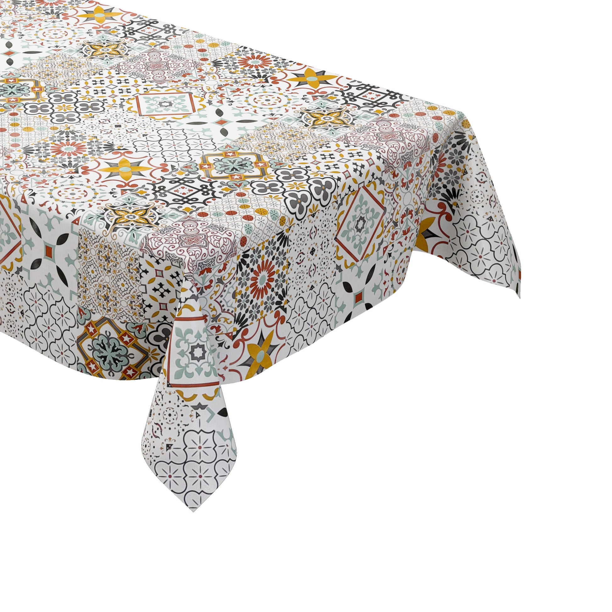 Wachstuch Tischdecke Fliesen Mosaik