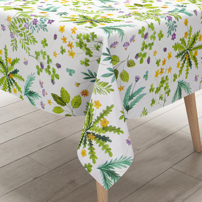 Wachstuch Tischdecke Feldblumen