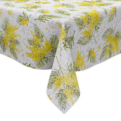 Oilcloth tablecloth 160 cm wide oversize B5081-01 yew Christmas branches Advent square round oval