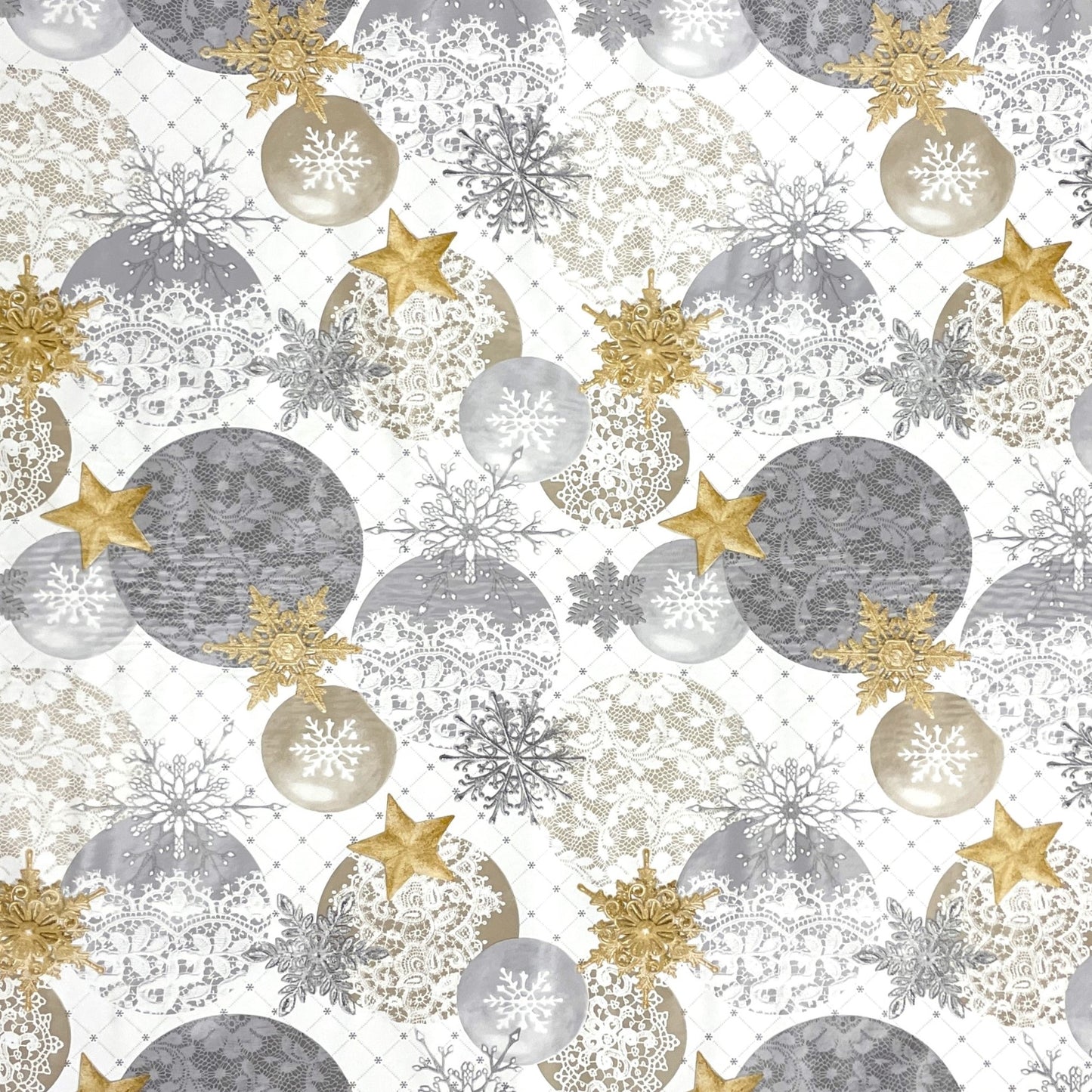 KEVKUS Wachstuch Tischdecke B7000-01 goldene Sterne Weihnachten Advent wählbar in eckig, rund und oval -