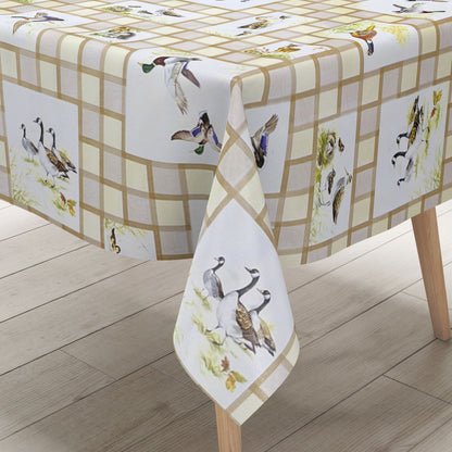 Rouleau de toile cirée ARTICLE SPÉCIAL Motif canards sauvages B8971-01 Rouleau de marchandises