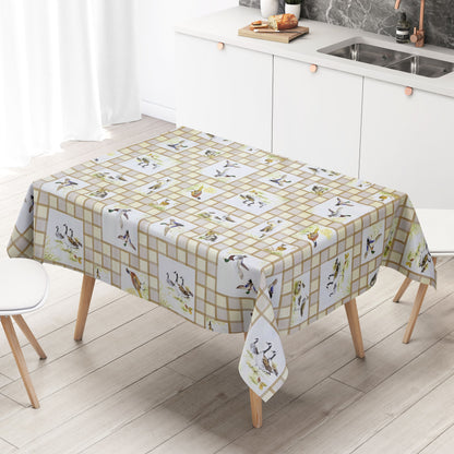 Rouleau de toile cirée ARTICLE SPÉCIAL Motif canards sauvages B8971-01 Rouleau de marchandises