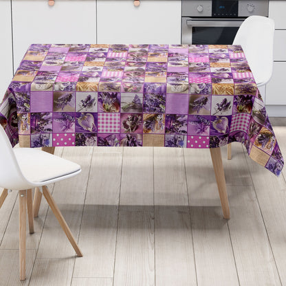 Rouleau de toile cirée ARTICLE SPÉCIAL Patchwork Lavande B9014-01 Rouleau de marchandises