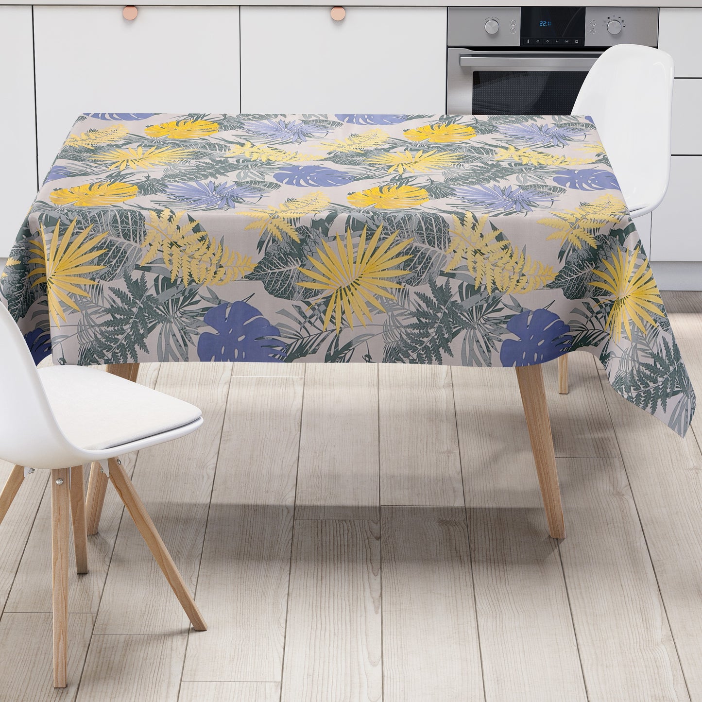 Wachstuch Tischdecke Dschnungel Monstera