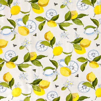 Wachstuch Tischdcke Zitronen
