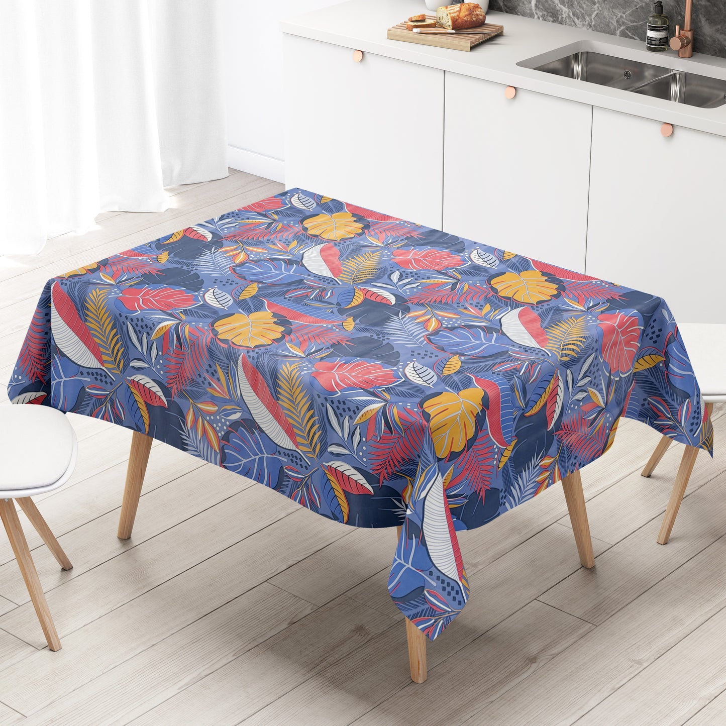 Wachstuch Tischdecke Dschungel Monstera