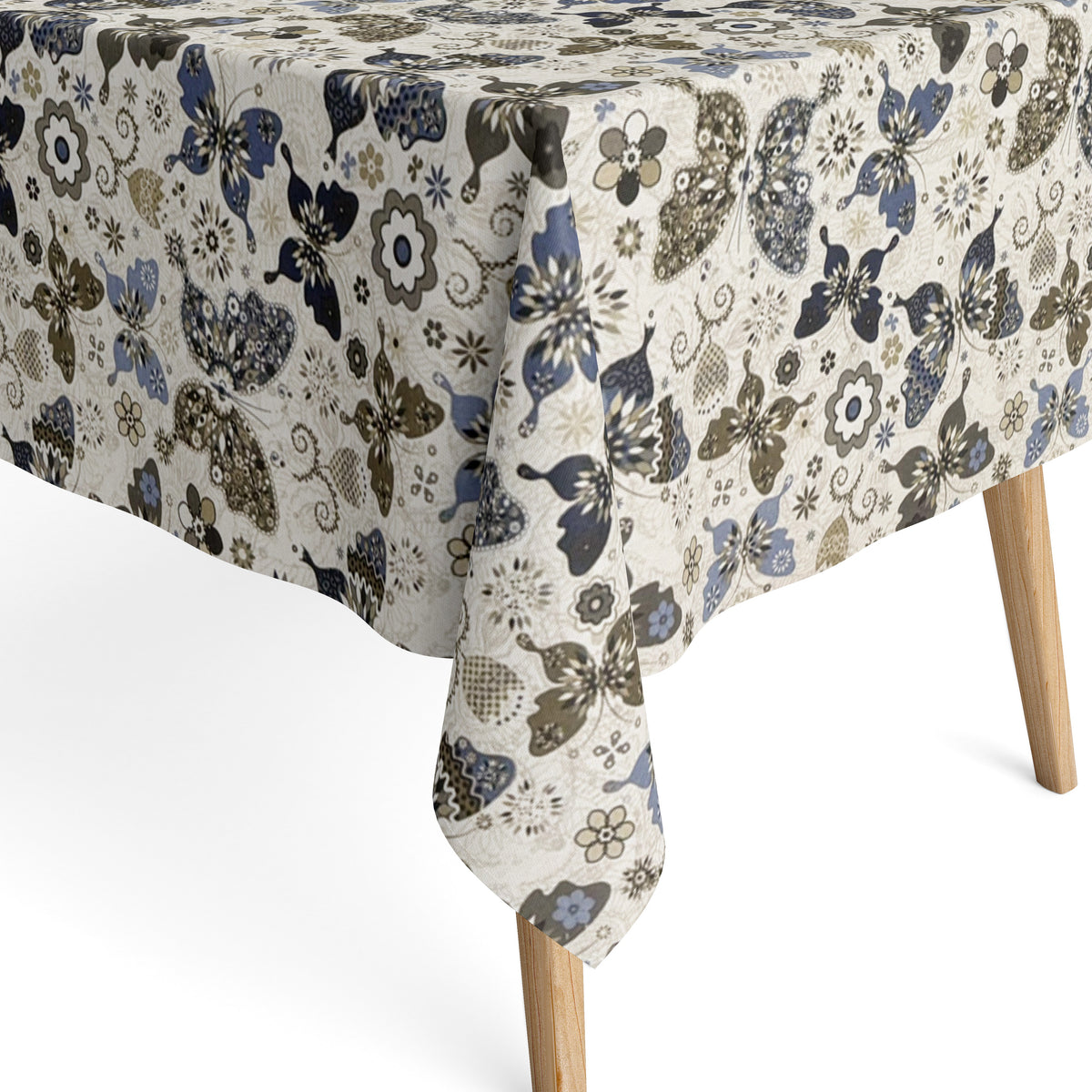 Jacquard Tischdecke beschichtete Baumwolle 160 cm Breite CHAGALL Schme –