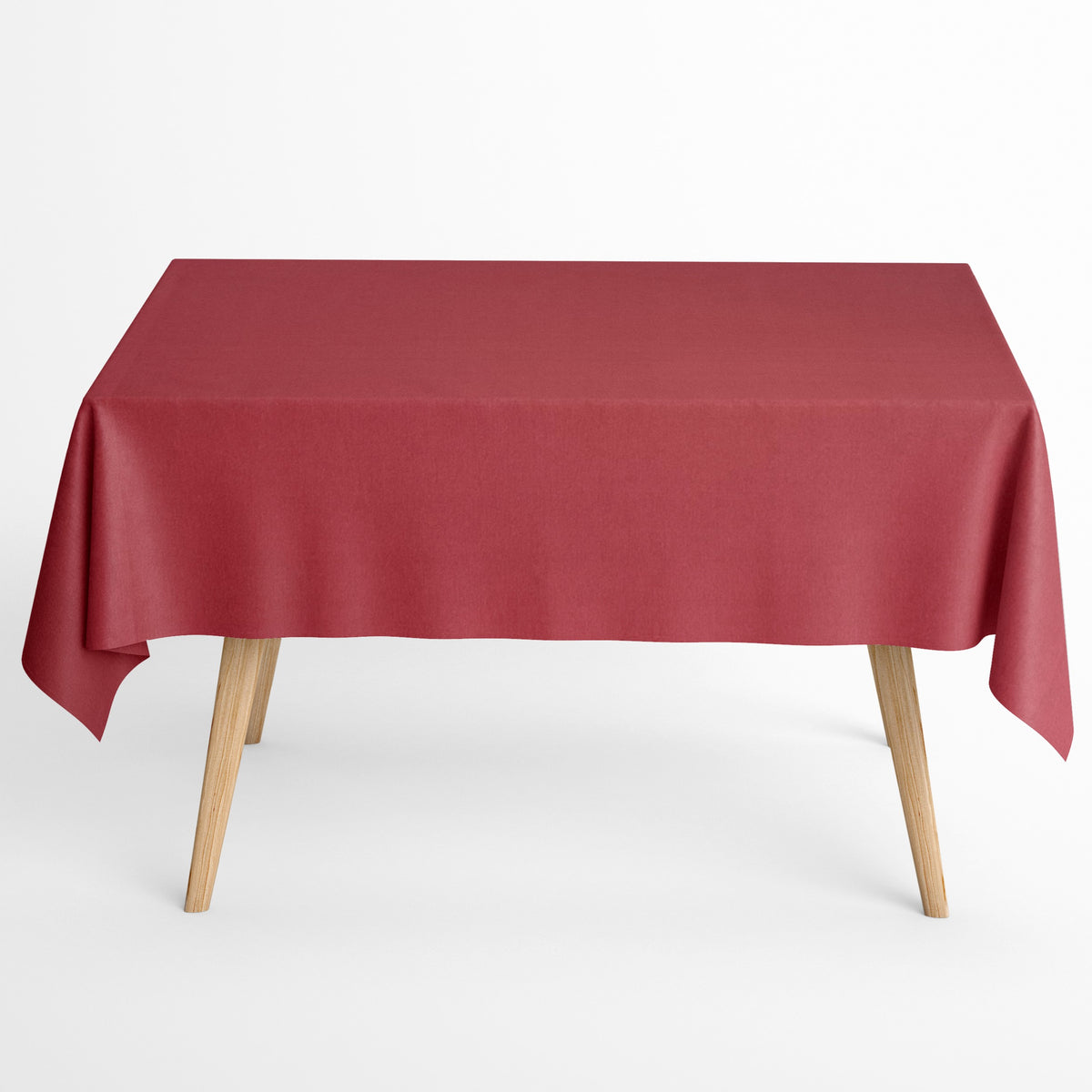 Jacquard Tischdecke aus beschichteter Baumwolle mit Fleckenschutz einf –