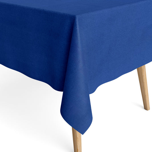 Baumwolltischdecke blau