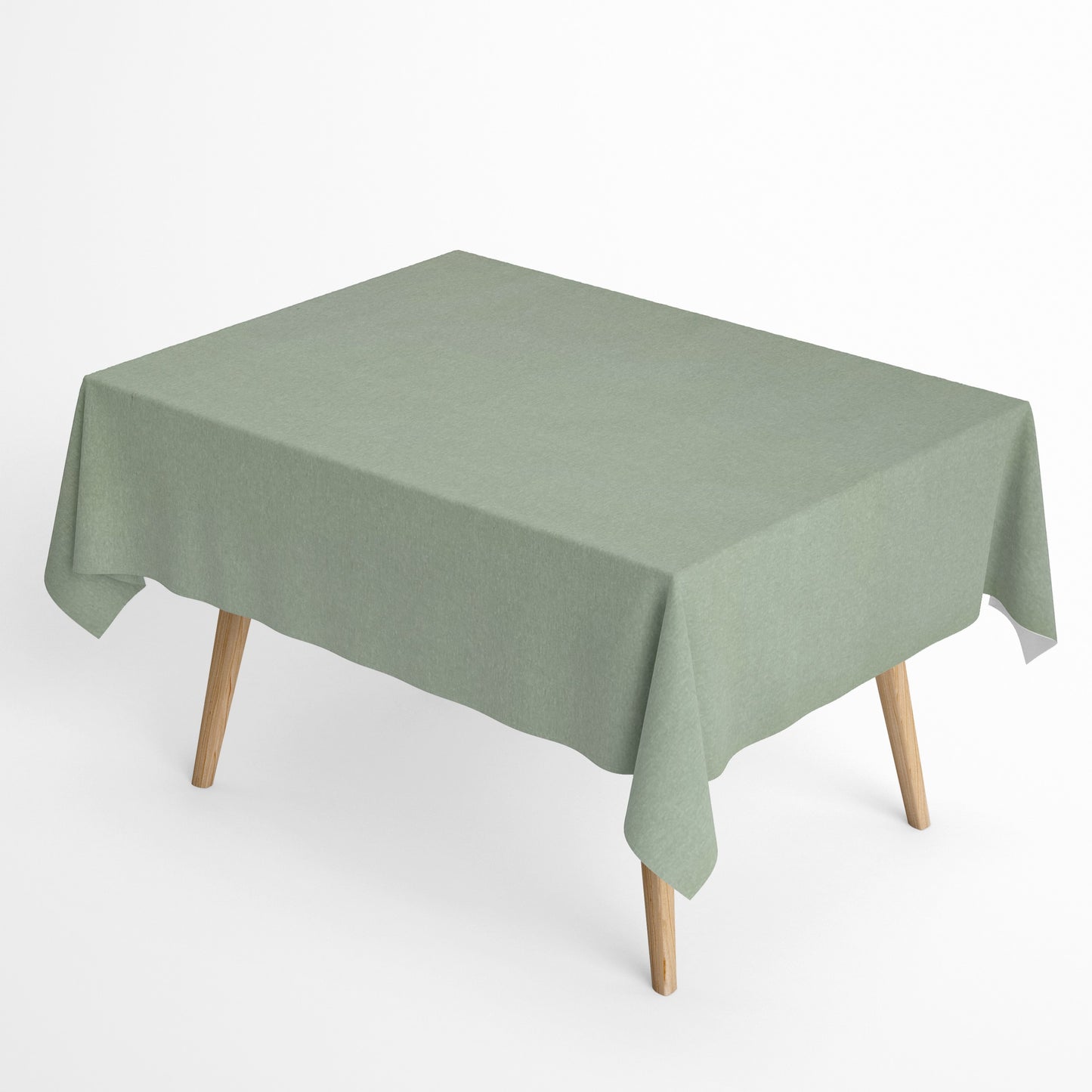 Baumwoll Tischdecke mintfarben