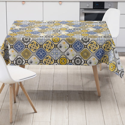 Wachstuch Tischdecke Mosaik und Fliesen