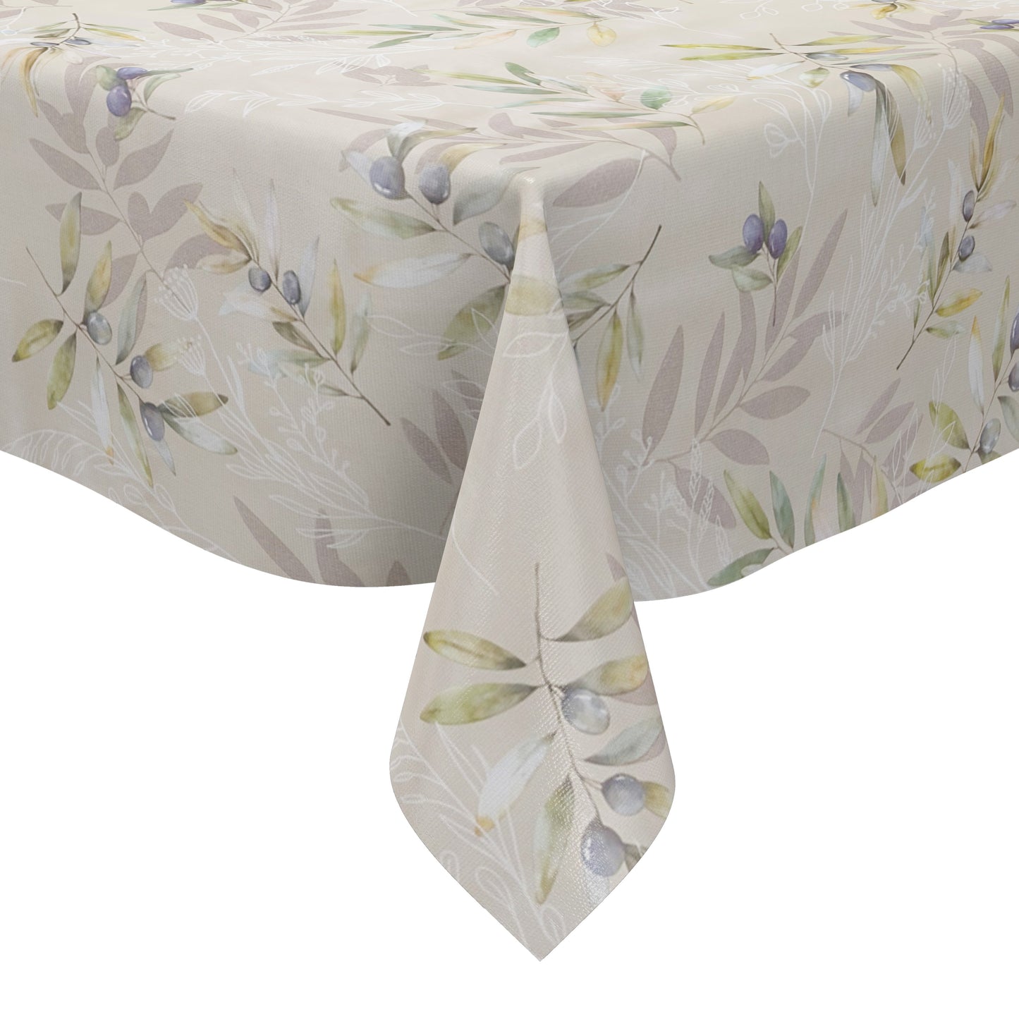 Wachstuch Tischdecke mediterran Oliven