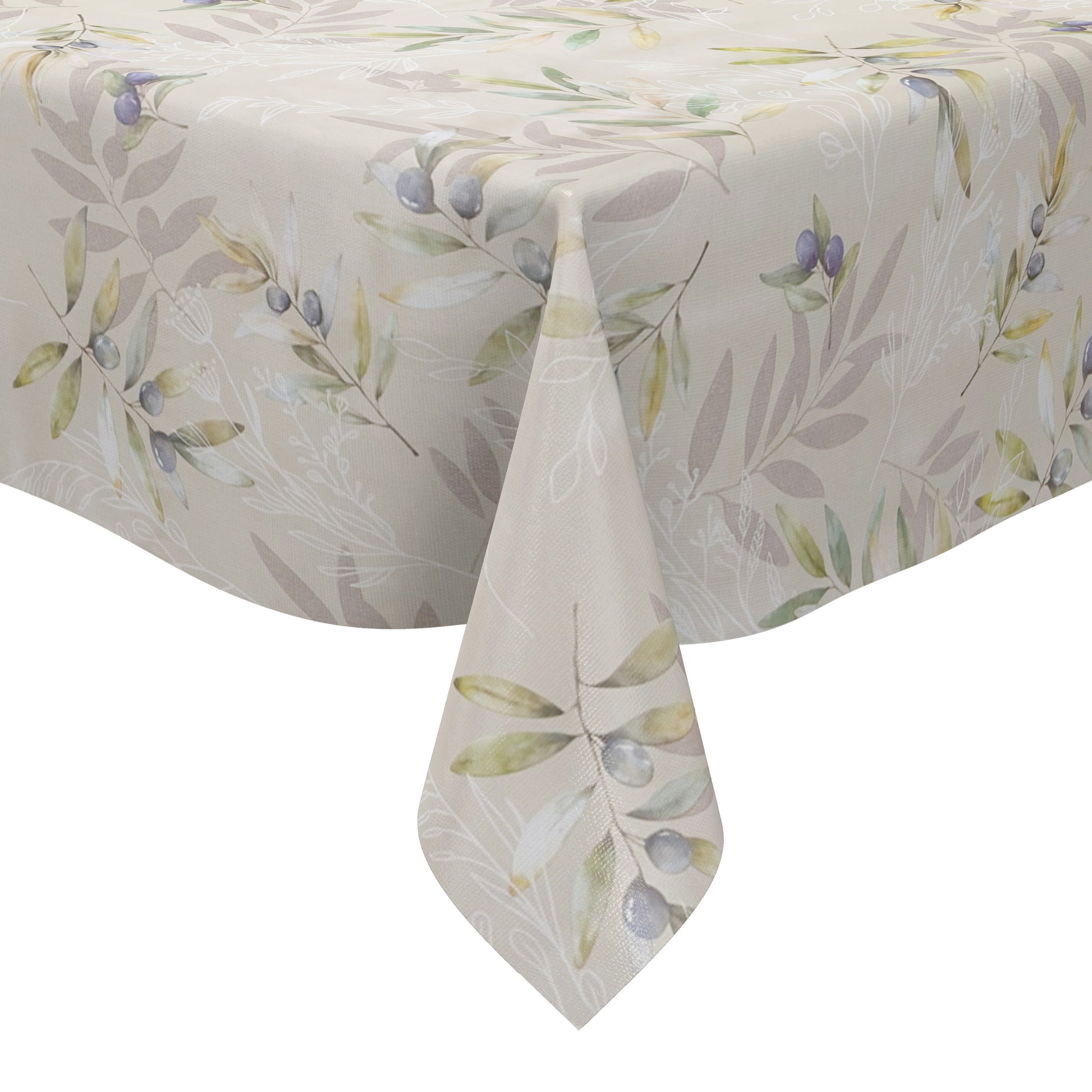 Wachstuch Tischdecke mediterran Oliven