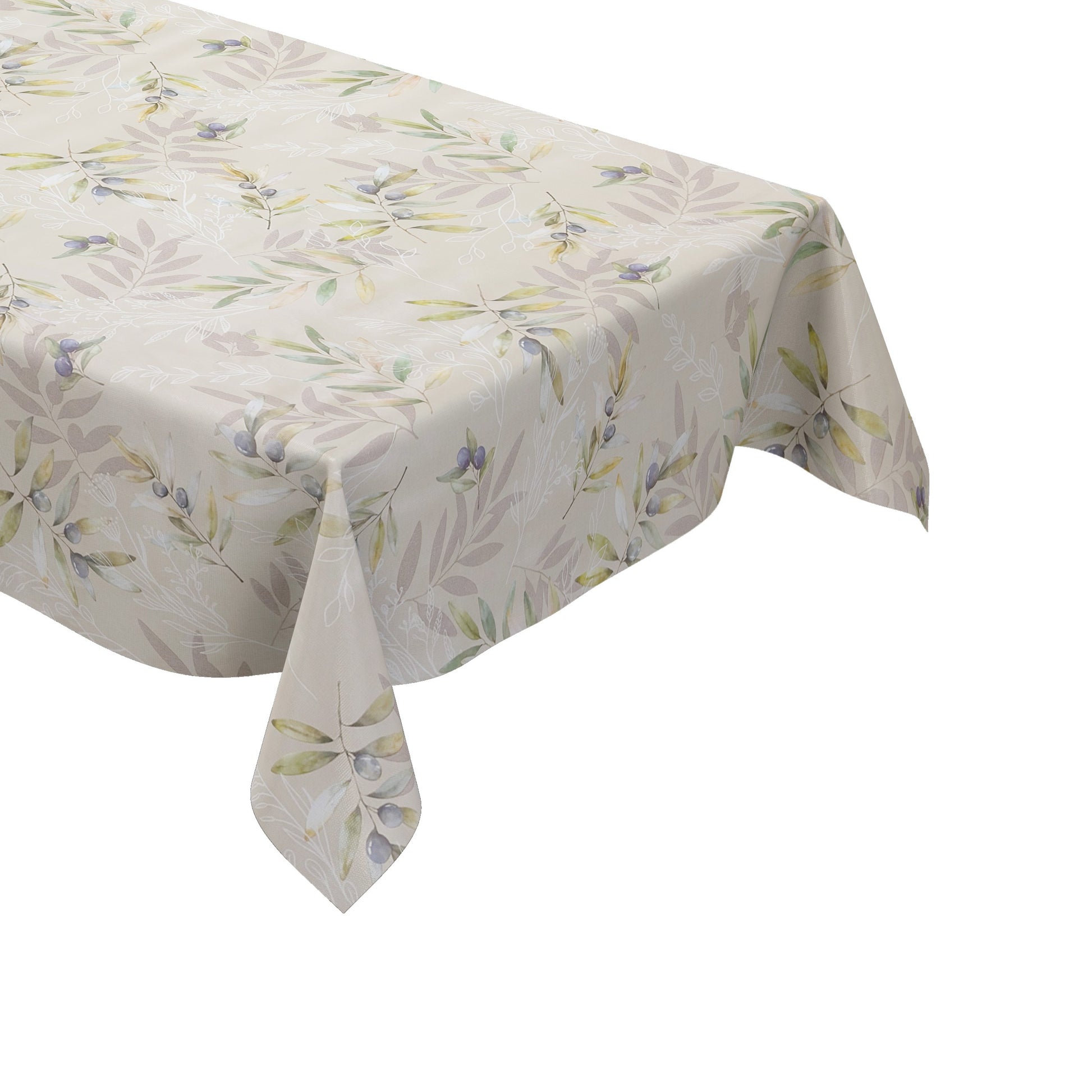 Wachstuch Tischdecke mediterran Oliven