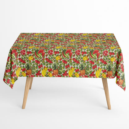 Tischdecke beschichtete Baumwolle Früchte 