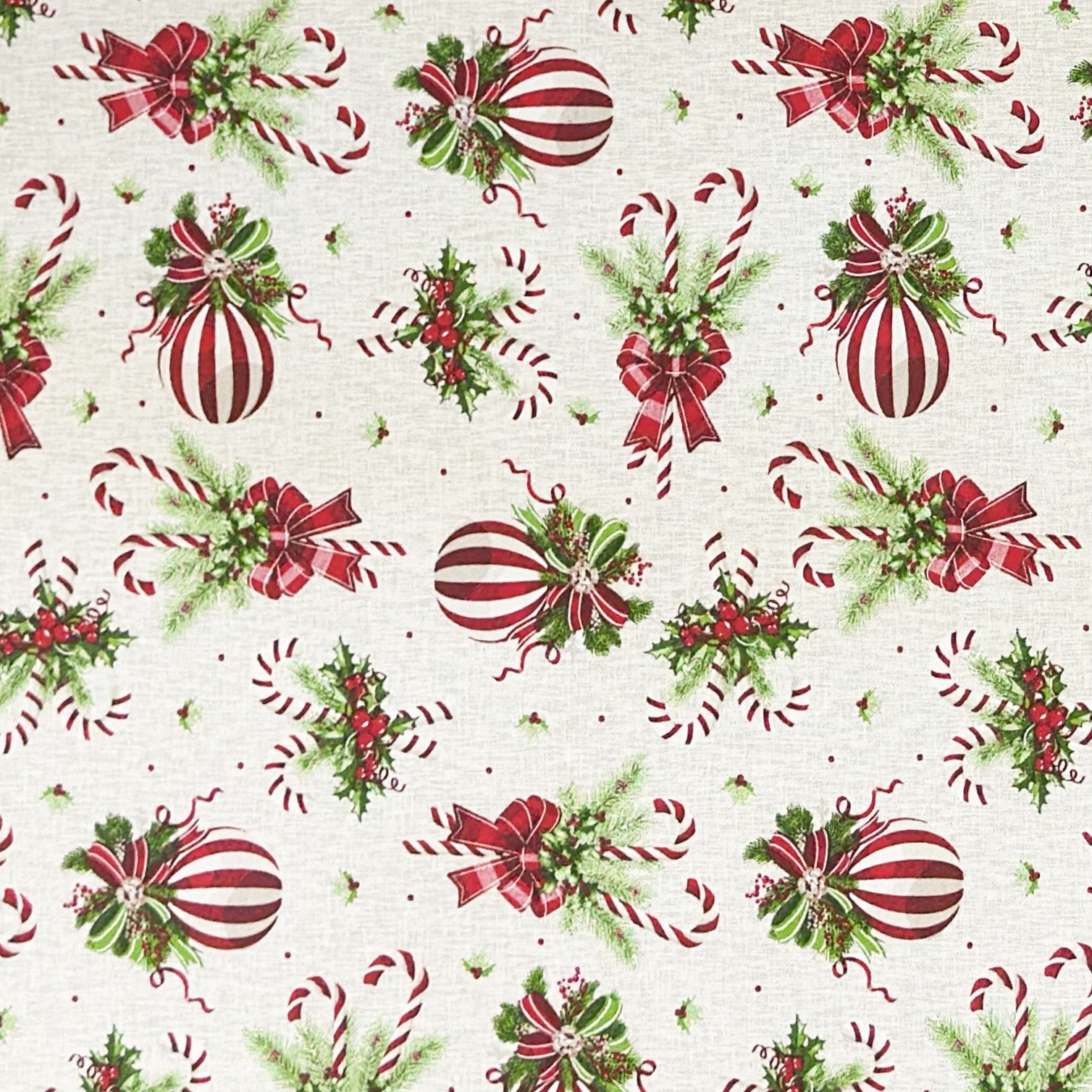 Tischdecke beschichtete Baumwolle X-Mas Weihnachten