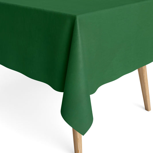 Tischdecke beschichtete Baumwolle grün