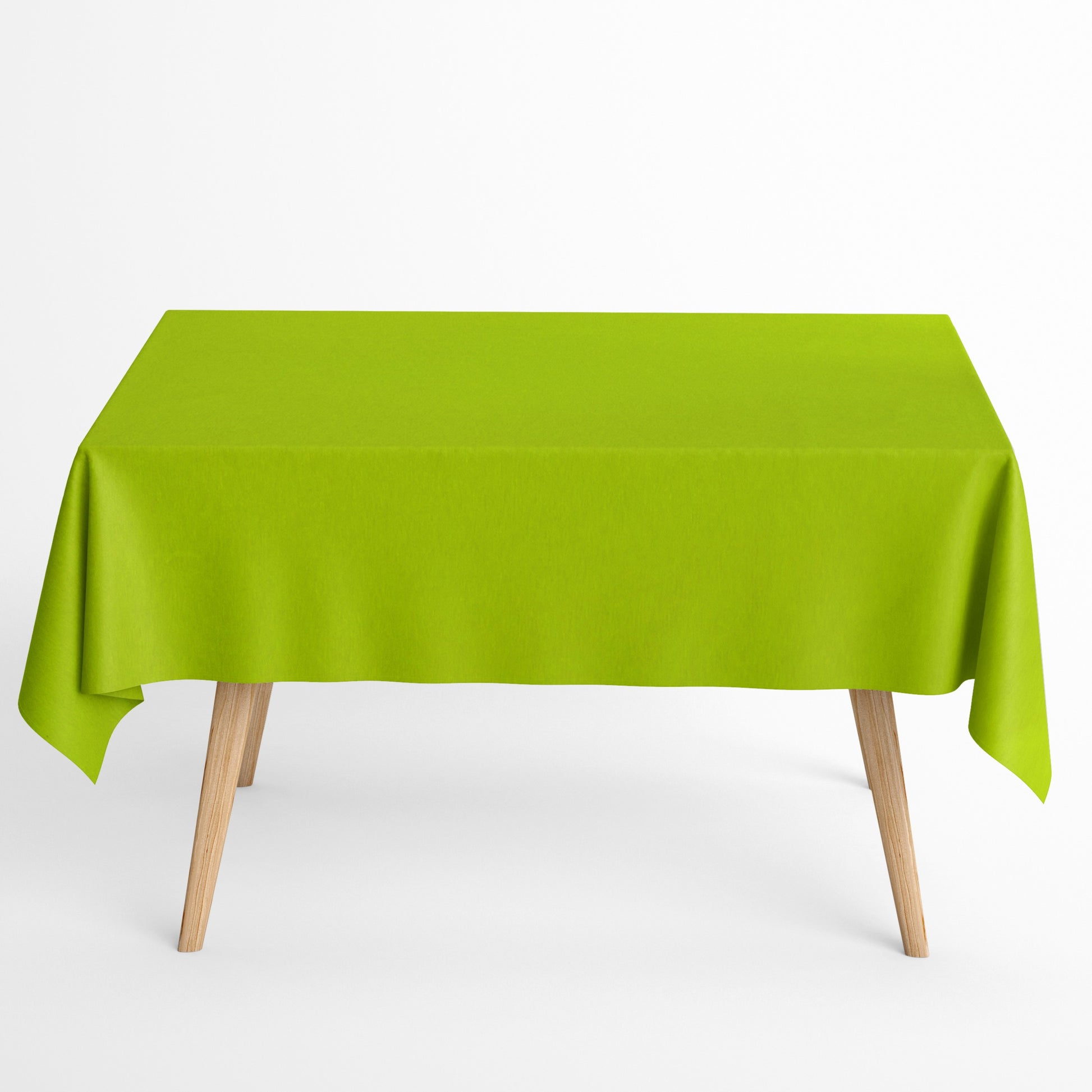 beschichtete Baumwolle Tischdecke hellgrün