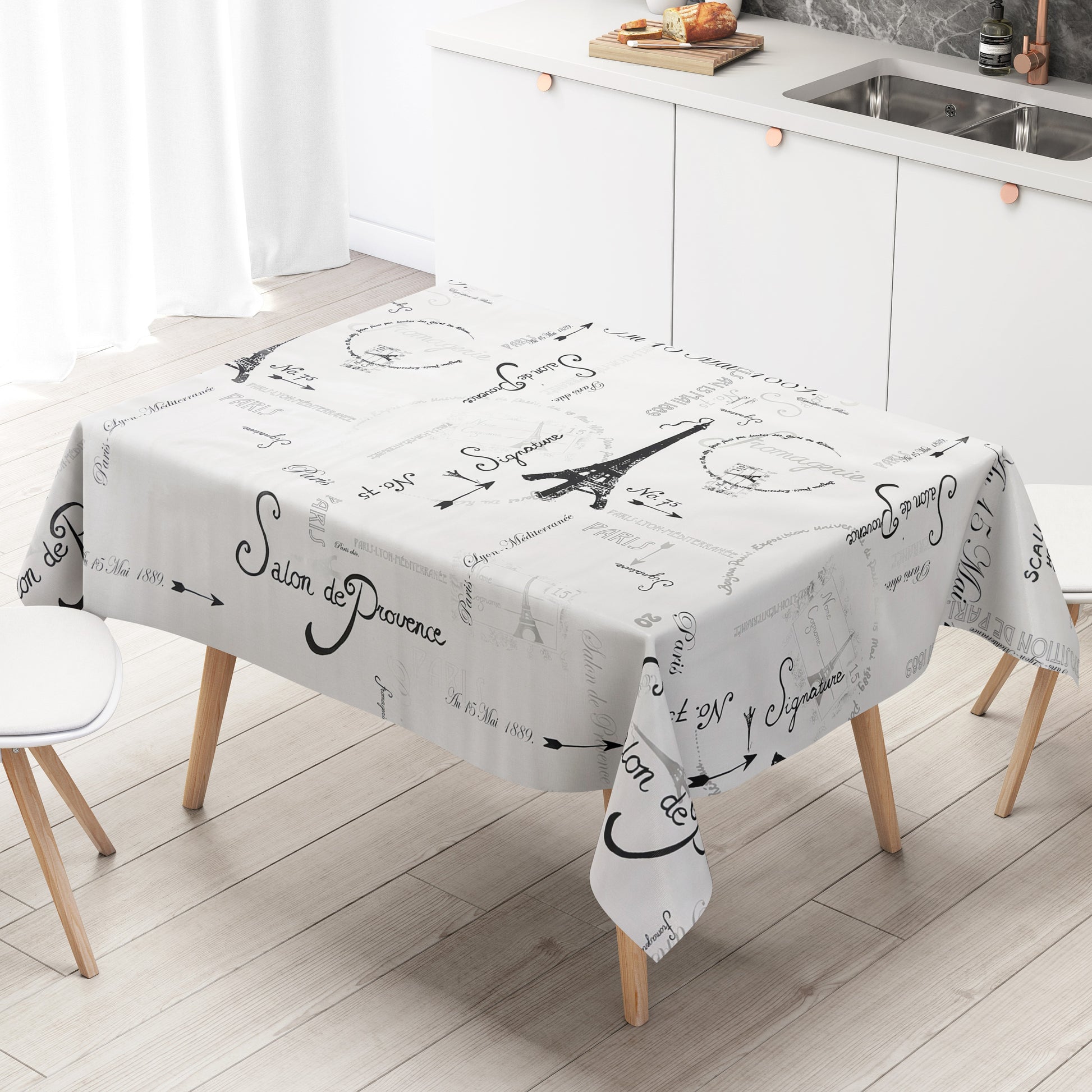 Wachstuch Tischdecke Eiffelturm Paris