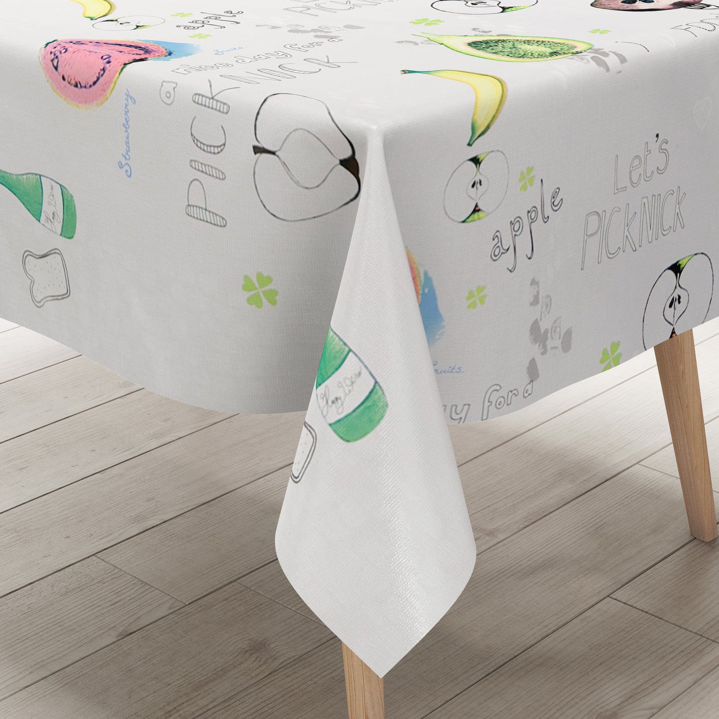 Wachstuch Tischdecke Obst und Früchte