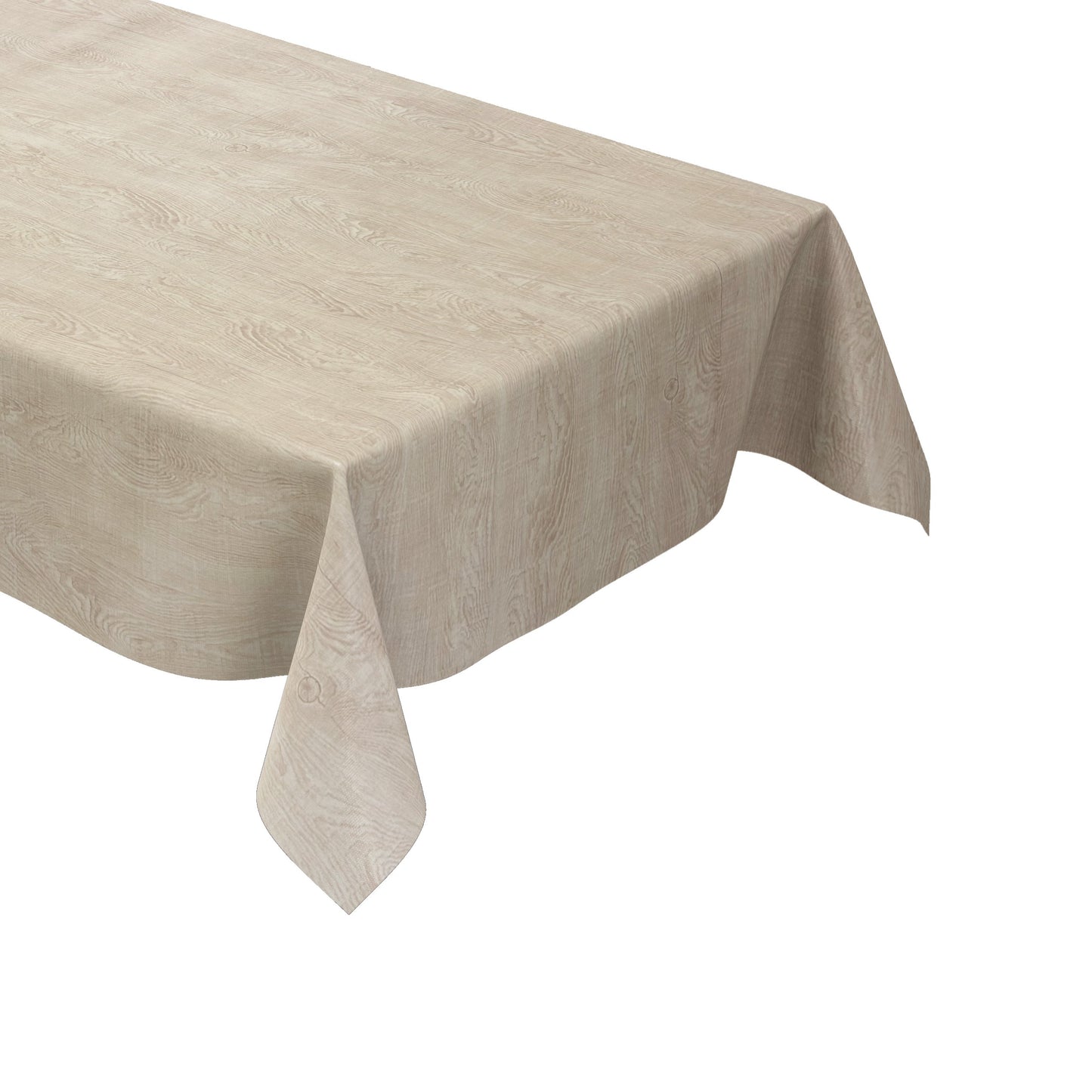 Wachstuch Tischdecke Holzoptik hell
