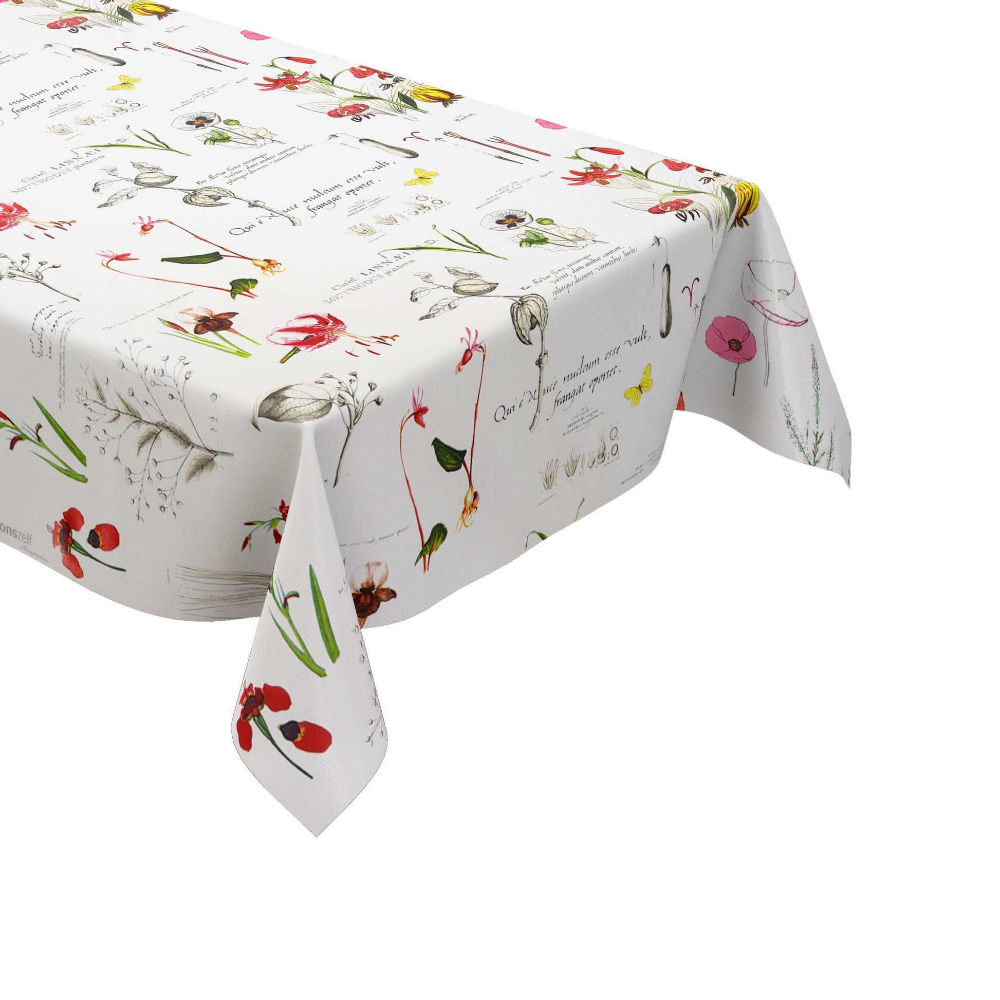 Wachstuch Tischdecke Blumen und Blüten Botanik