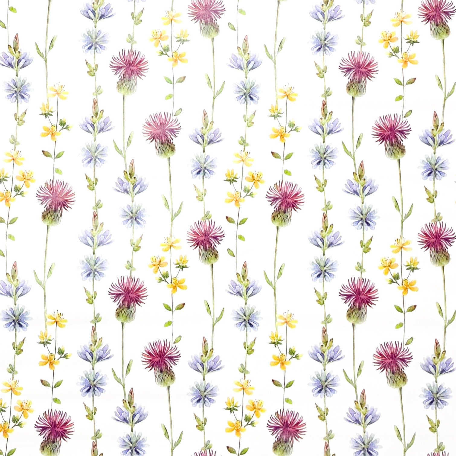 Wachstuch Tischdecke Blumenwiese