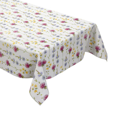 Wachstuch Tischdecke Blumenwiese