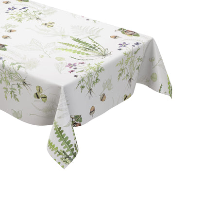 Nappe en toile cirée K150245 automne glands châtaignes feuilles carré rond ovale
