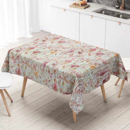 Wachstuch Tischdecke Rosenblüten