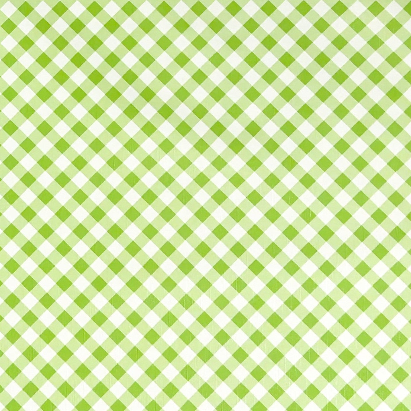 Wachstuch Tischdecke Rautenkaro grün weiß