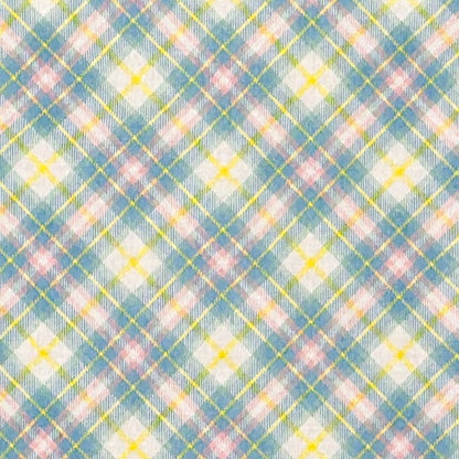 fleckenabweisende beschichtete Baumwoll Tischdecke pastellfarben kariert