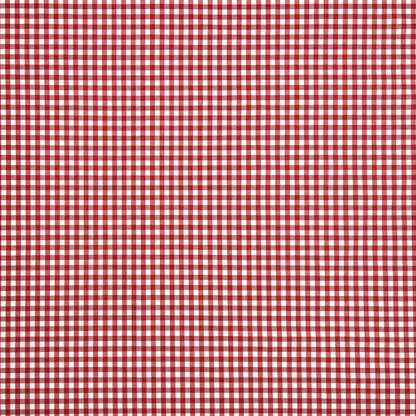 Jacquard Tischdecke aus beschichteter Baumwolle mit Fleckenschutz MENORCA-C401 kariert rot eckig rund oval